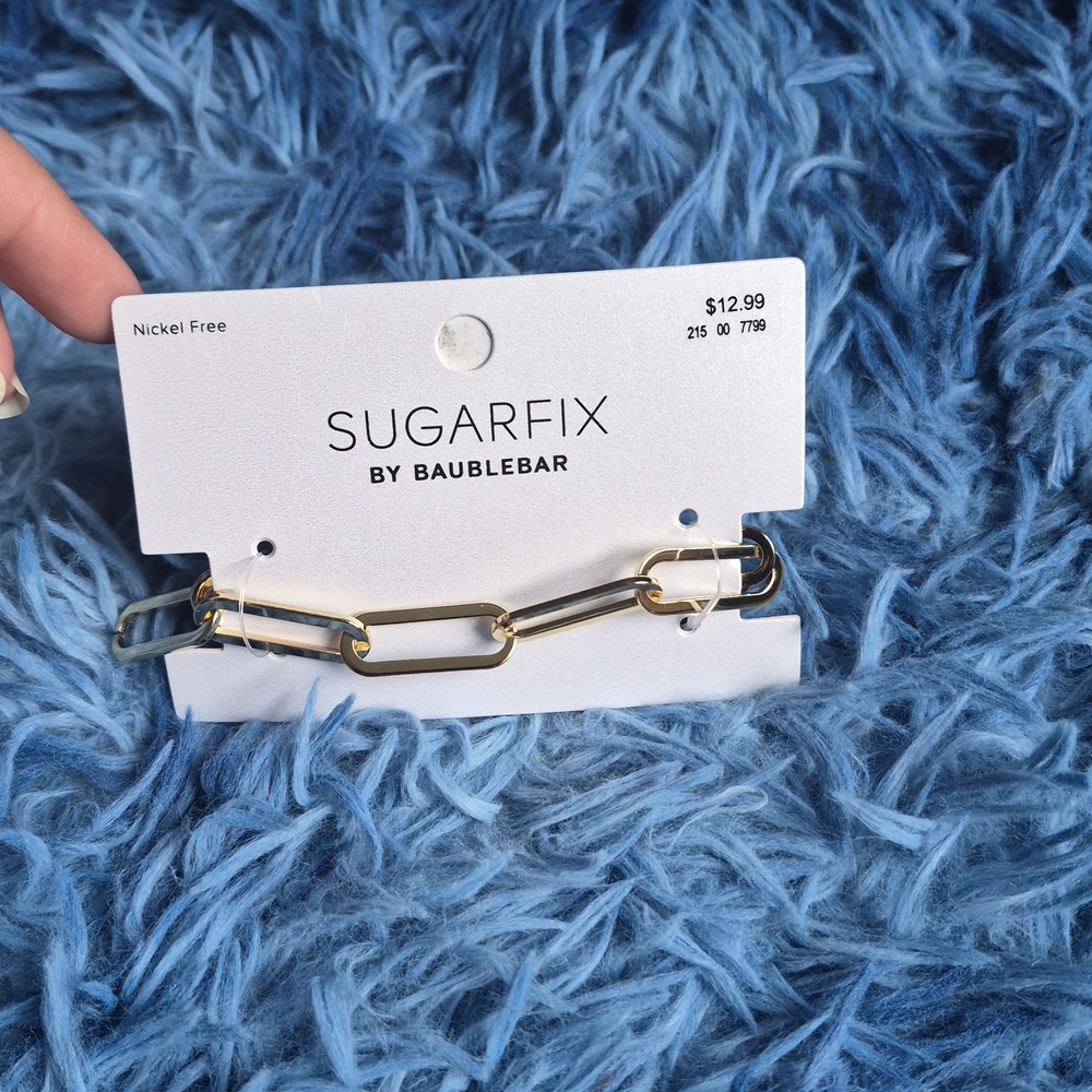 Sugarfix by BaubleBar Gold and Silver Chain Bracelet